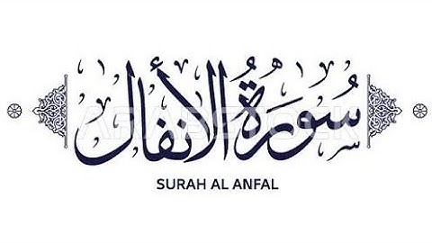 سورة الأنفال كاملة 