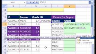 Excel Magic Trick # 158: VLOOKUP w 2 Variables As Criteria Profile