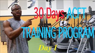 ACFT Training Program Day 1 | Core & ABS |