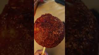 Chamoy y tajin candy apple