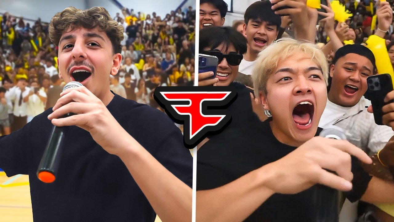 We Surprised FaZe Rug's School!