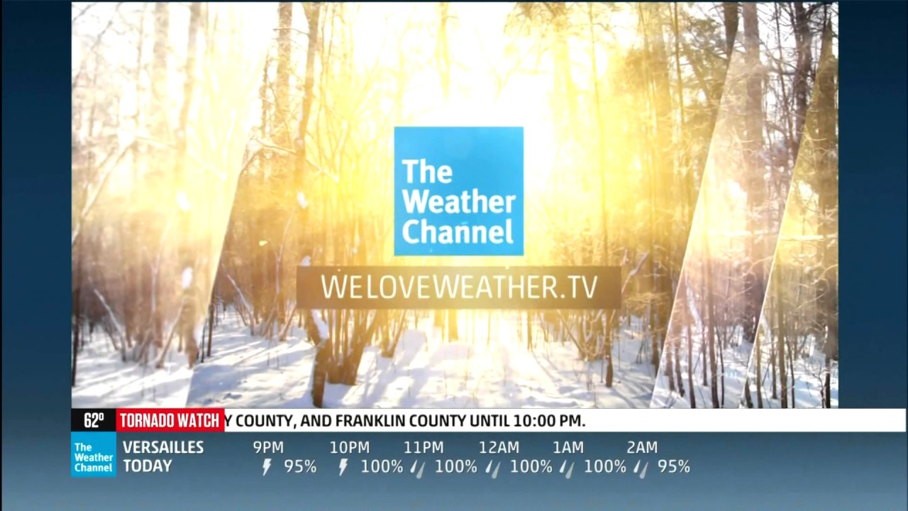 The Weather Channel EAS and Frankfort, KY Local Forecast 12/17/2016