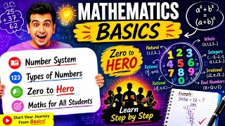 MATHEMATICS BASICS ||NUMBER SYSTEM || TYPES OF NUMBER'S ||