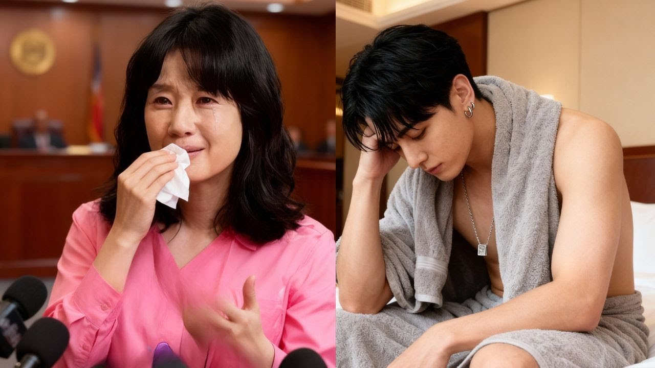 Jungkook's mother was shocked after finding out Jungkook did this with taehyung at a hotel😱😱🥹