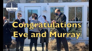 Congratulations Eve and Murray