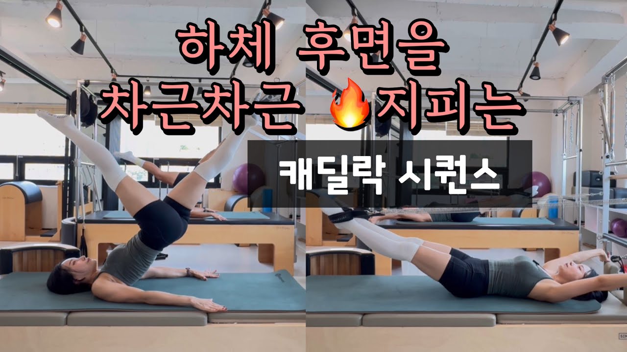 후면을 차근차근 불🔥🔥태우는 캐딜락 시퀀스 | 하체후면 제대로 쓰기