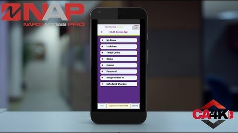 How to Setup and Install CA4K Access Manager App