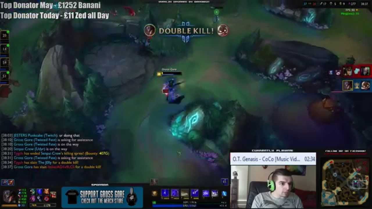 Gross Gore's TF Highlight - It's a mix of skill & luck | Twisted Fate