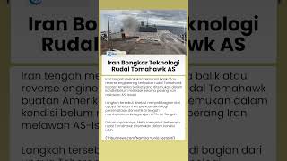 Trump Kebobolan! Iran Bongkar Teknologi Rudal Tomahawk AS Jadi Senjata Mematikan