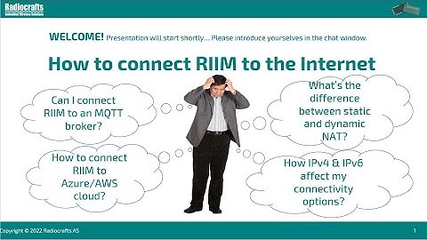Simple and Easy Internet Connectivity With RIIM!