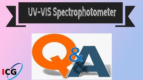 UV-VIS Spectrophotometer basic Q&A ׀ Quality Control Interview Preparation