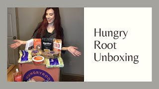Hungry Root Unboxing (My Favorite Meal Subscription Service)