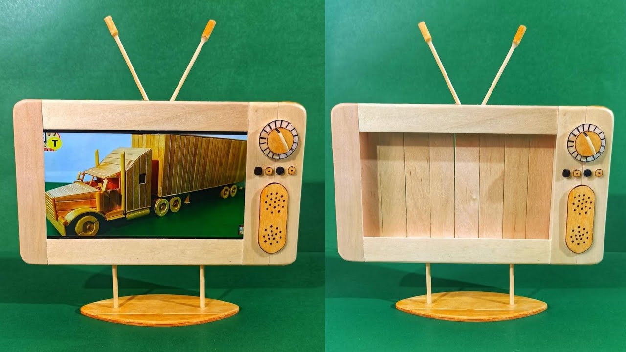 como hacer un portacelular con palitos de helado