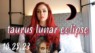LUNAR ECLIPSE IN TAURUS: finally the struggle is over! (october 28th, 2023)