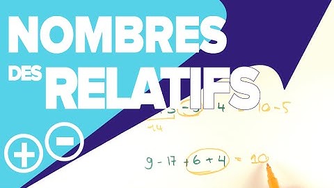 Additions et Soustractions de Nombres Relatifs - Enchainer Rapidement - Mathrix