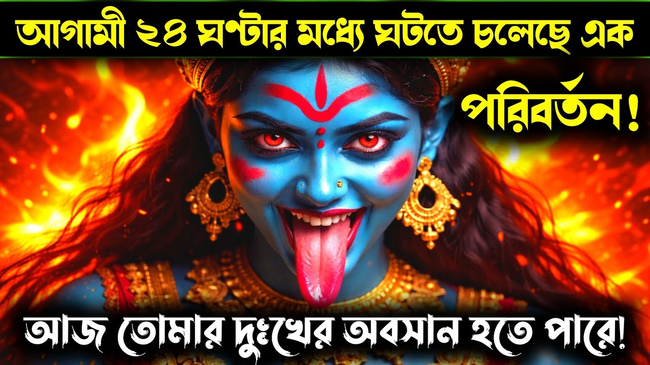 ১১১ 🕉️ মা কালী — দুঃখের শেষ, শুরু হচ্ছে ধন-সমৃদ্ধির সময়