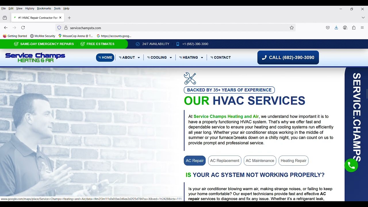 AC Repair Fort Worth | Service Champs Heating and Air