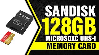 SanDisk 128GB Extreme microSDXC UHS-I Memory Card with Adapter - C10, U3, V30, 4K, A2, Micro SD