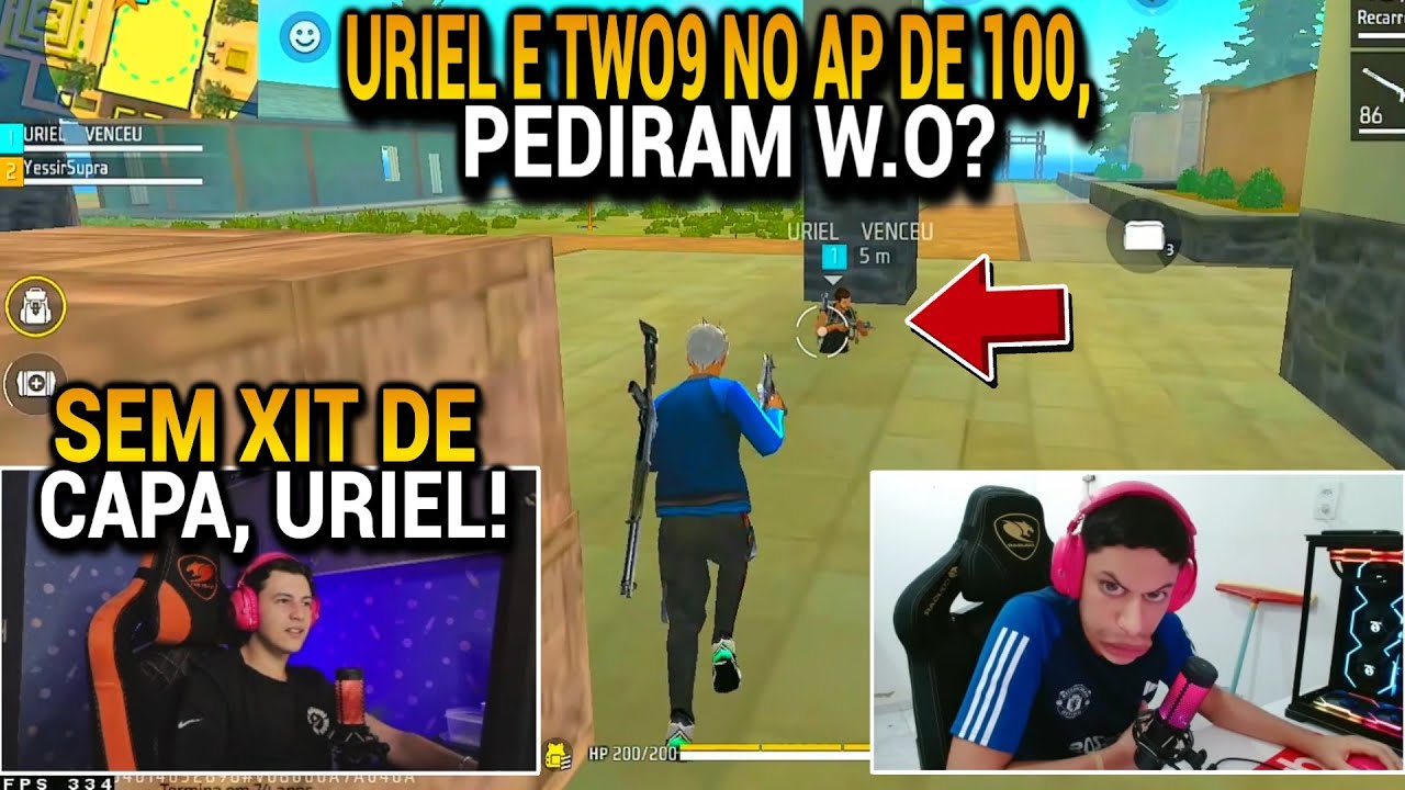 TWO9 JOGOU COM O URIEL XITER UM AP DE 100 E ISSO ACONTECEU