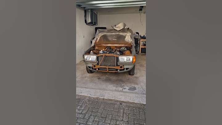 Never ending Story W123, Räder, Fahrwerk  und der Rost