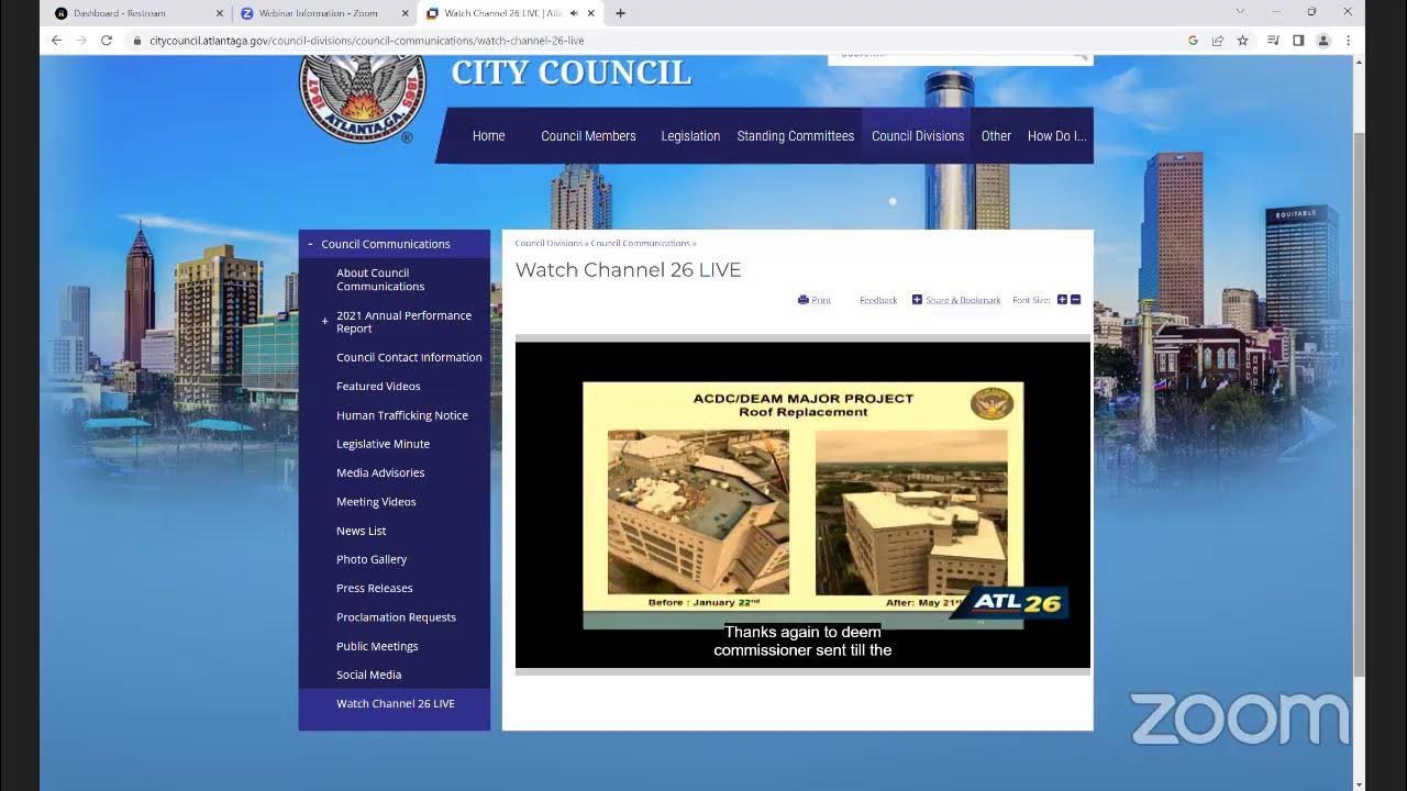 #Atlanta City Council Public Safety & Legal Administration Committee ...