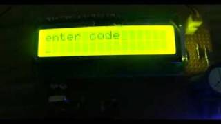 digital lock using microcontrollers 8051 and 8052 with keypad and lcd interfacing