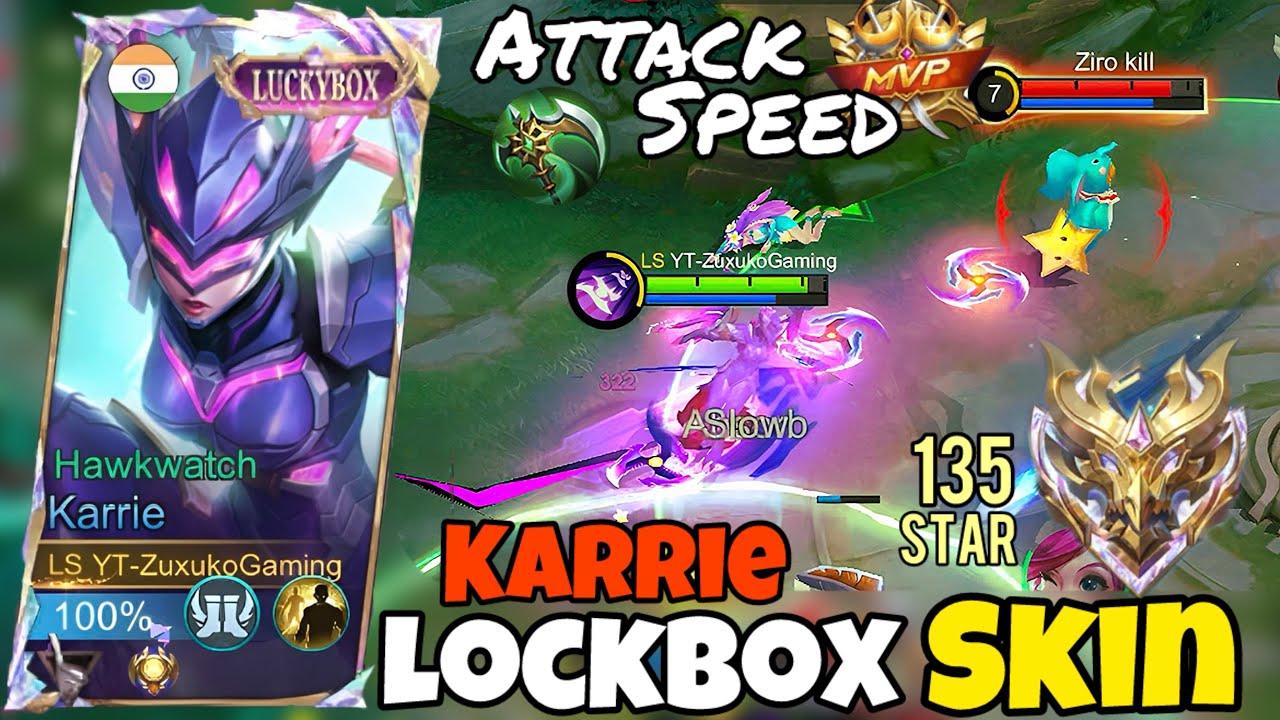 Скин KARRIE LUCKYBOX = МАШИНА ДЛЯ НАНЕСЕНИЯ УРОНА 😈 | Геймплей за персонажа, способного наносить ...