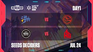 TE vs TEC - EDG vs AG - Seeds Deciders Day 1 - 2026 VCT CN Stage 2 @ Changsha
