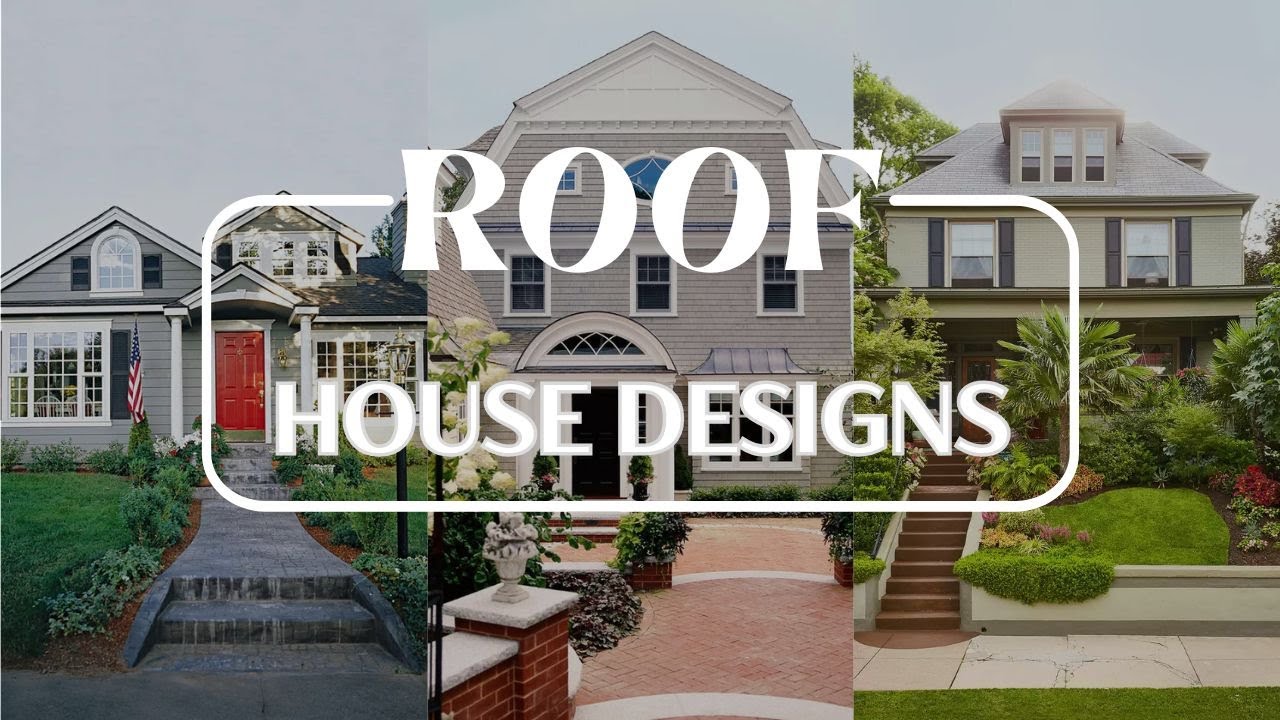 POPULAR HOUSE ROOF DESIGN IDEAS | MODERN ARCHITECTURE ROOF TYPE STYLES FOR HOME EXTERIOR FACADE