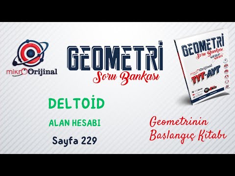 ALAN HESABI | Deltoid | Mikro Orijinal Geometri Soru Bankası