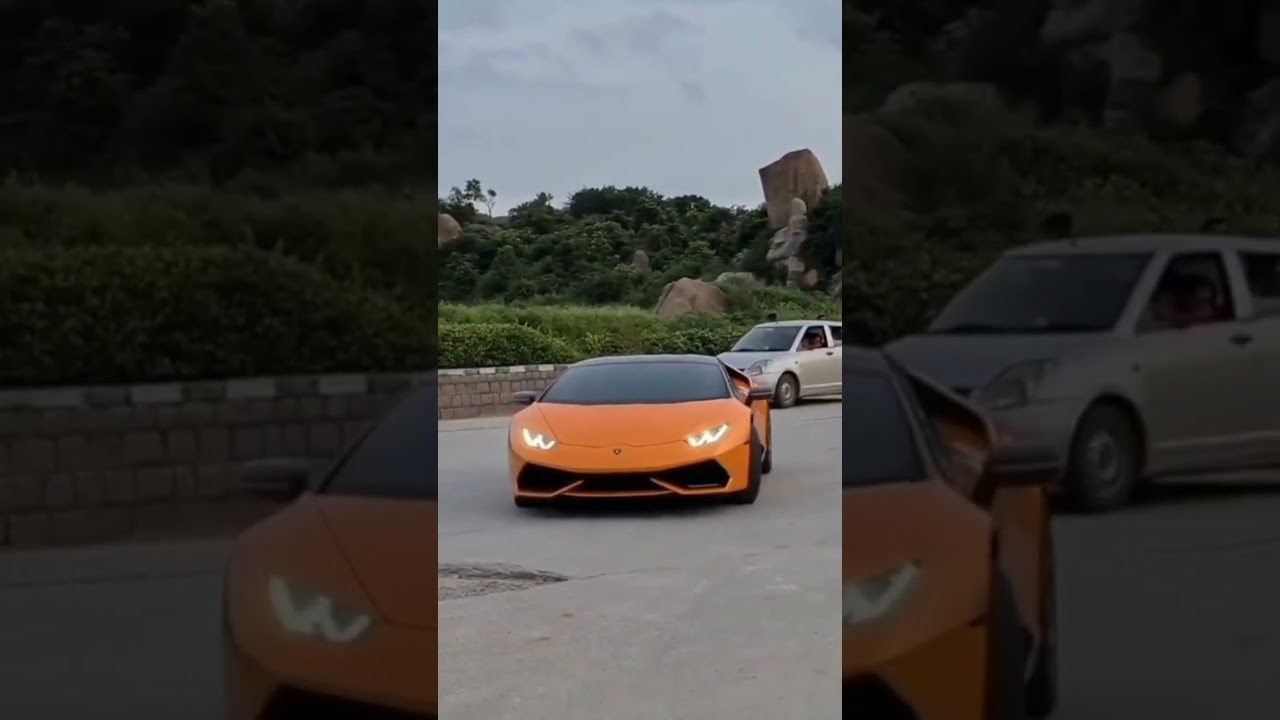 Lamborghini car status video 