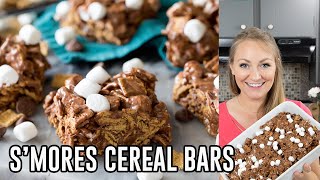 How to Make S'mores Cereal Bars