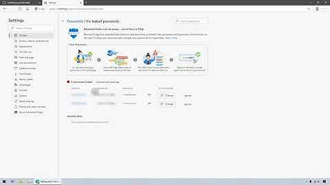 How to Enable Password Monitor in Microsoft Edge