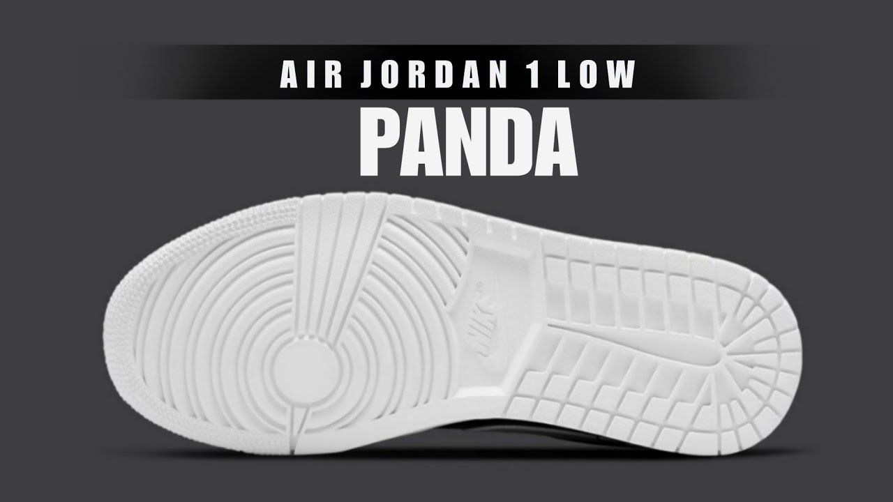 PANDA 2021 Air Jordan 1 Low DETAILED 