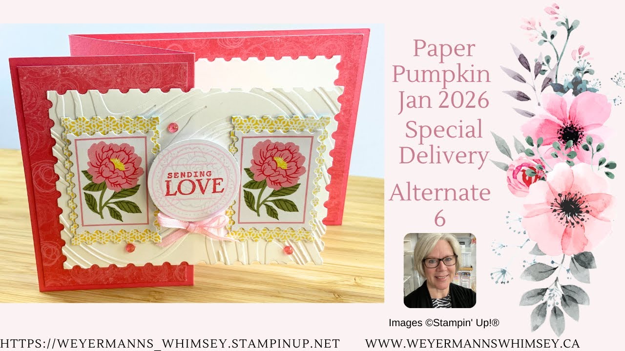 Paper Pumpkin Jan 2026 Alternative 6 Z-Fold Special Delivery
