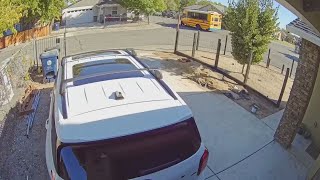 RAW: Video show truck collision with bus in Sacramento