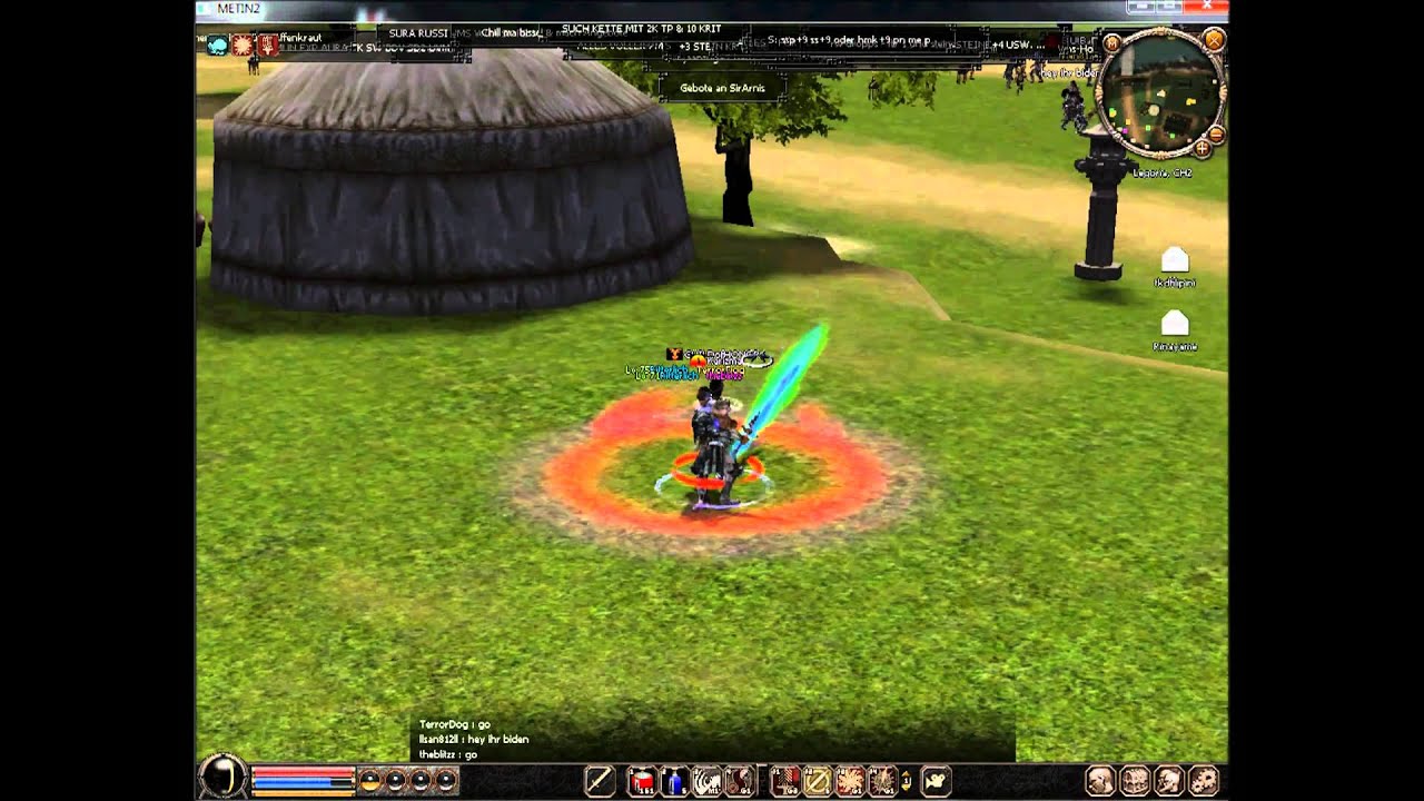 Metin2 Legoria TerrorDog PvP-Video Teil1