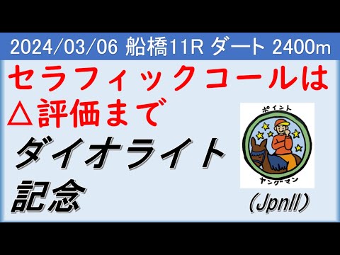 【ダイオライト記念2024】ヤングマン氏のレース予想！今年から4月の川崎記念へのステップレース的位置づけとなったこのレース！！長距離重賞を制するのはどの馬か？