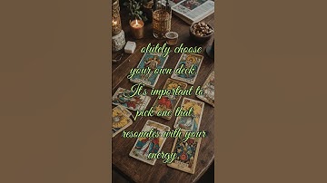 How to Choose Your First Tarot Deck | Busting the Myth & Tips for Beginners
