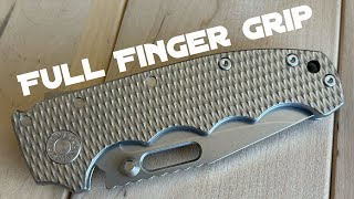 Unboxing - Demko AD20S FG1 “Full Finger Grip” 12 Days of Xmas Milled Titanium -