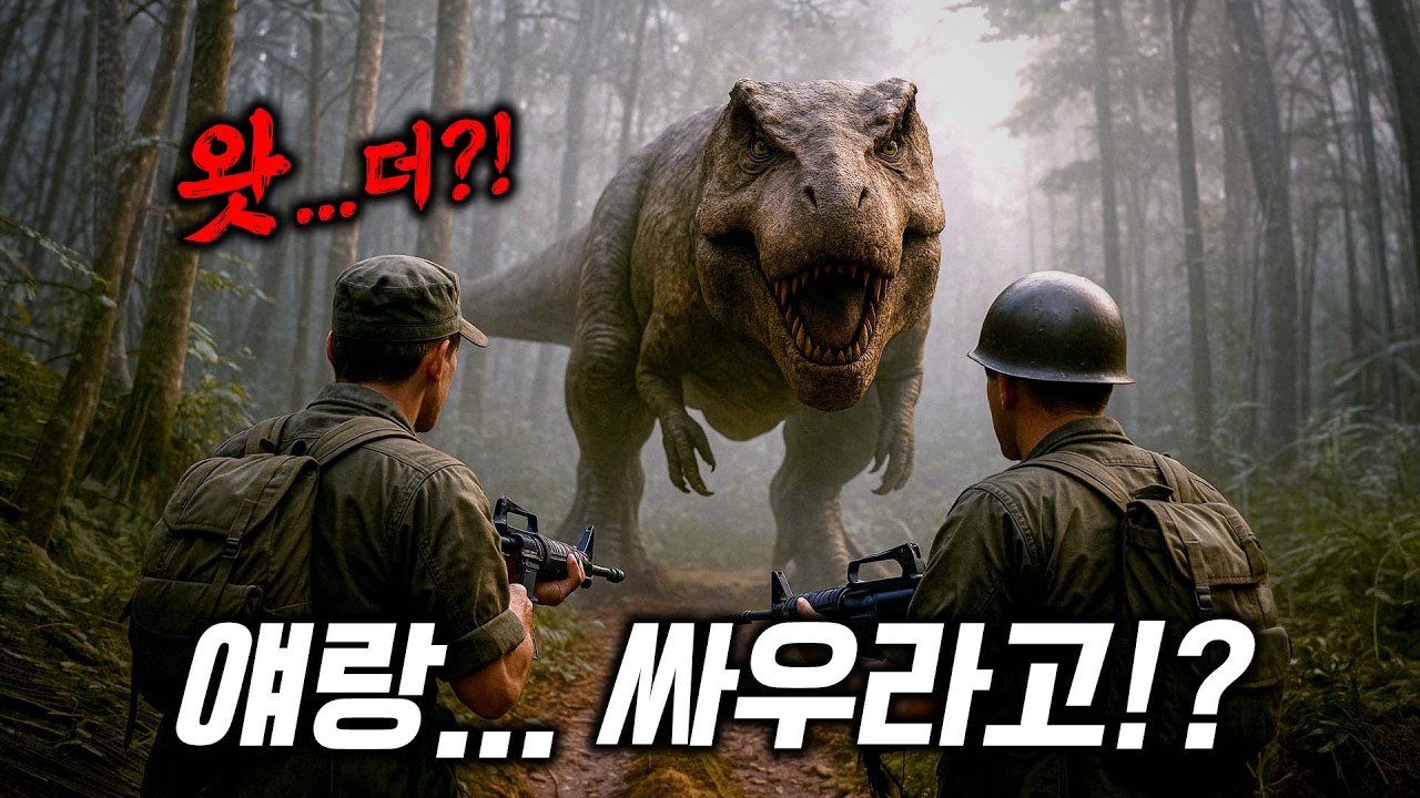 베트남 전쟁물인데 공룡이 나온다고요...?🔥미쳐버린 액션과 쫄깃한 스릴 만점인 레전드 SF 전쟁 영화 몰아보기