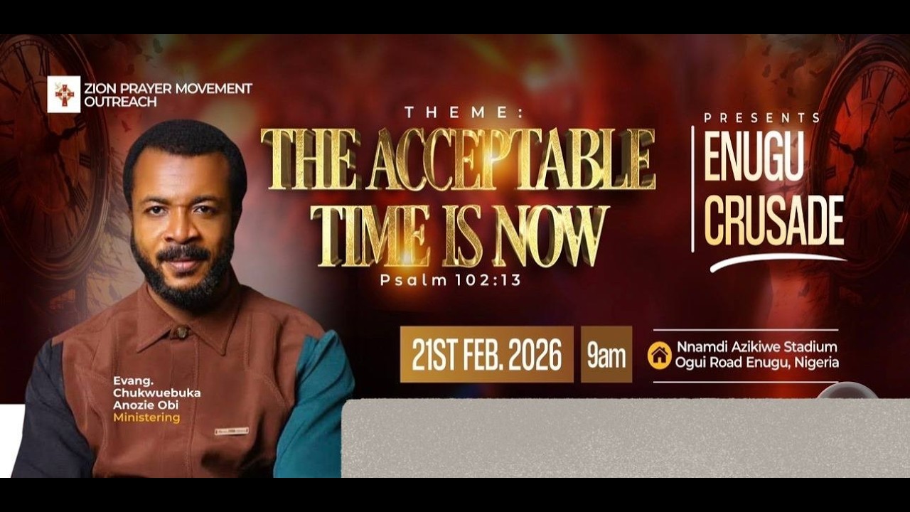 ZION ENUGU CRUSADE (PART4) || 21ST FEBRUARY 2026.
