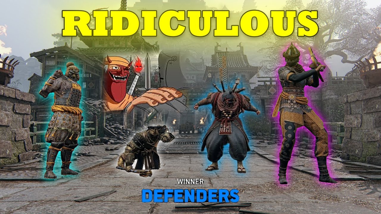 The 4 Stack of Tomfoolery & Despair (For Honor Funny Moments)