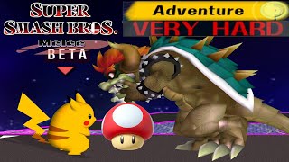 Super Smash Bros. Melee - Adventure Mode Gameplay with Giant Pikachu (VERY HARD) screenshot 4