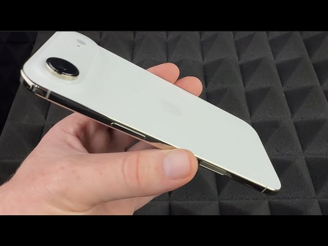 iPhone Air 256GB Light Gold Unboxing - YouTube
