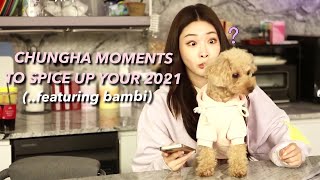 CHUNGHA MOMENTS TO SPICE UP YOUR 2021 [청하]
