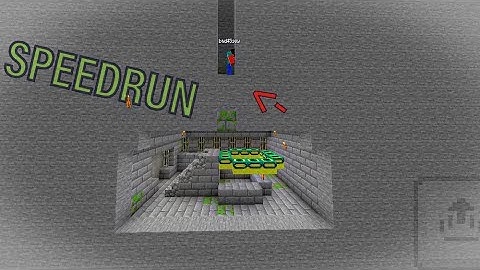 Funnyest minecraft SPEEDRUN ||ever 😂