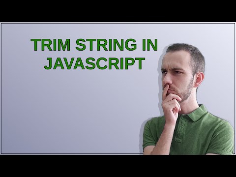 Trim string in JavaScript