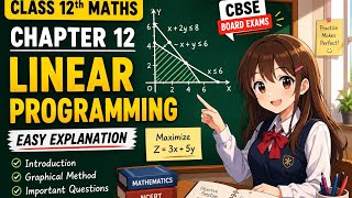 Class 12th |  Maths | Chapter 12 Linear Programming | Full Explanation with Easy Methods