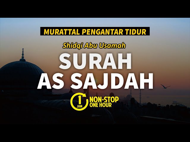 FULL IRAMA ROST SURAH AS SAJDAH | Murattal Pengantar Tidur - Shidqi Abu Usamah class=